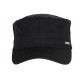 Casquette Militaire Noire Army en Coton Tendance Clyff CASQUETTES Léon montane