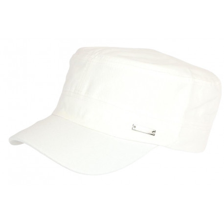 Casquette Militaire Blanche Army en Coton Tendance Clyff CASQUETTES Léon montane