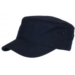 Casquette Armée Bleue Marine Militaire en Coton Tendance Kauss CASQUETTES Nyls Création