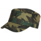 Casquette Militaire Verte Camouflage Armée en Coton Clyff CASQUETTES Léon montane