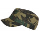 Casquette Militaire Verte Camouflage Armée en Coton Clyff CASQUETTES Léon montane