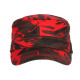 Casquette Militaire Rouge Camouflage Armée en Coton Clyff CASQUETTES Léon montane