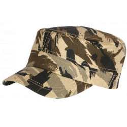 Casquette Militaire Marron Camouflage Armée en Coton Clyff CASQUETTES Léon montane