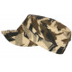 Casquette Militaire Marron Camouflage Armée en Coton Clyff CASQUETTES Léon montane