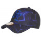 Casquette Enfant Bleue et Violette Originale Badyx NY Baseball de 7 à 12 ans Casquette Enfant Hip Hop Honour