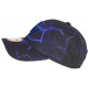 Casquette Enfant Bleue et Violette Originale Badyx NY Baseball de 7 à 12 ans Casquette Enfant Hip Hop Honour