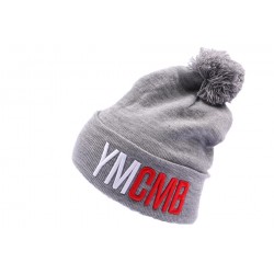 Bonnet YMCMB Gris avec pompon ANCIENNES COLLECTIONS divers