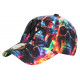 Casquette Tête de Mort Orange Bleue Originale NY Baseball Skull CASQUETTES Hip Hop Honour