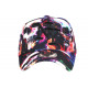 Casquette Tête de Mort Rose et Bleue Originale NY Baseball Skull CASQUETTES Hip Hop Honour