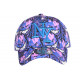 Casquette Enfant Rose et Violette Diablotins Fire NY de 7 a 11 ans Casquette Enfant Hip Hop Honour