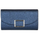 Grande Pochette Femme Bleue Brillante Mariage Soiree Jolya Pochette cérémonie Nyls Création