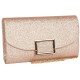 Grande Pochette Femme Doree Champagne Sac Soiree Mariage Jolya Pochette cérémonie Nyls Création