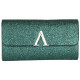 Pochette Femme Verte Brillante Mariage Sac Soiree Sapin Jolya Pochette cérémonie Nyls Création