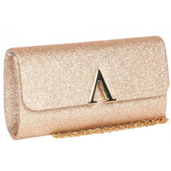 Pochette Femme Doree Brillante Mariage Sac Soiree Or Jolya Pochette cérémonie Nyls Création