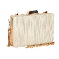 Minaudiere Doree Sac de soiree Gold Brillant Pochette Mariage Nojya Pochette cérémonie Nyls Création