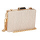 Minaudiere Gold Sac de Soiree Doré Brillant Pochette Mariage Nojya Pochette cérémonie Nyls Création