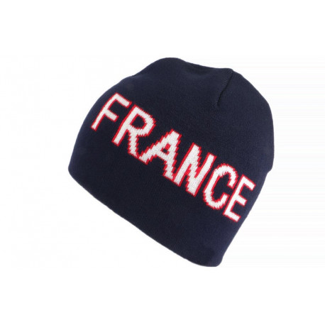 Bonnet France Bleu Blanc Rouge Tricolore en Laine Marine Fashion BONNETS Nyls Création