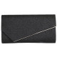 Pochette Femme Noire Paillettes Sac Soiree Mariage Charmy Pochette cérémonie Nyls Création