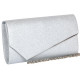 Pochette Femme Argent Paillettes Sac Soiree Gris Mariage Charmy Pochette cérémonie Nyls Création