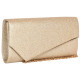 Pochette Femme Champagne Paillettes Sac Soiree Dore Mariage Charmy Pochette cérémonie Nyls Création