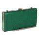 Grande Minaudiere Verte Sac de soiree Paillettes Pochette Mariage Nolya Pochette cérémonie Nyls Création