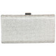 Grande Minaudiere Argent Sac de soiree Paillettes Pochette Mariage Nolya Pochette cérémonie Nyls Création