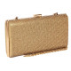 Grande Minaudiere Doree Sac de soiree Gold Paillettes Pochette Mariage Nolya Pochette cérémonie Nyls Création