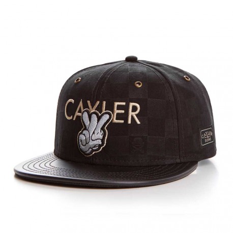 Strapback Cayler & Sons Checkers noire ANCIENNES COLLECTIONS divers