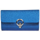 Grande Pochette Femme Bleue Paillettes Sac Soiree Mariage Eljya Pochette cérémonie Nyls Création