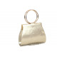 Petit Sac de soiree Doré Strass Pochette femme Mariage Gold Brydia Pochette cérémonie Nyls Création