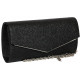 Pochette Femme Noire Strass Sac Soiree Mariage Minaudiere Celyst Pochette cérémonie Nyls Création