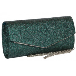 Pochette Femme Verte Strass Sac Soiree Mariage Minaudiere Celyst Pochette cérémonie Nyls Création