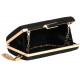 Minaudiere Noire Doree Strass Pochette Femme Mariage Chic Aela Pochette cérémonie Nyls Création