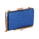 Minaudiere Bleue Doree Strass Sac Pochette Femme Mariage Chic Aela Pochette cérémonie Nyls Création