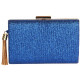 Minaudiere Bleue Doree Strass Sac Pochette Femme Mariage Chic Aela Pochette cérémonie Nyls Création