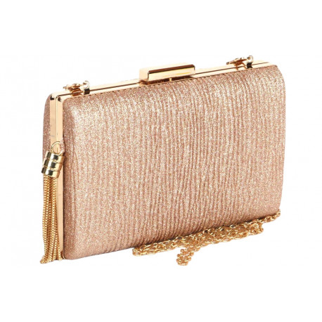 Minaudiere Gold Strass Sac Pochette Femme Dore Mariage Chic Aela Pochette cérémonie Nyls Création