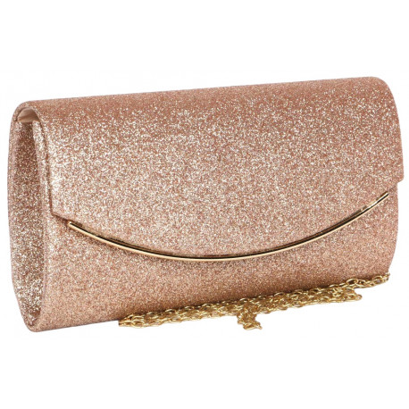 Pochette Doree Femme Mariage Sac Soiree Minaudiere Gold Classe Heiky Pochette cérémonie Nyls Création