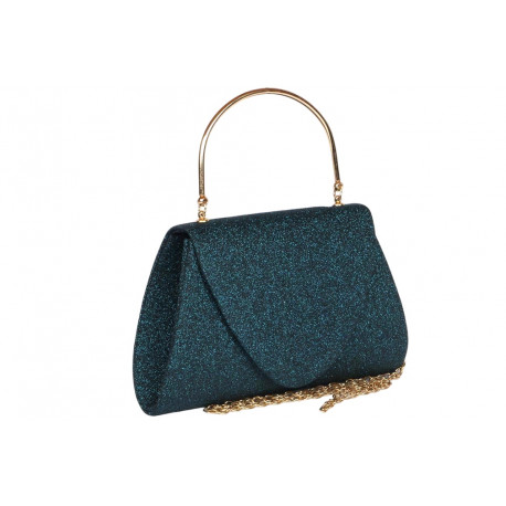 Sac de Soiree Bleu Strass Pochette Femme Mariage Chic Lyory Pochette cérémonie Nyls Création