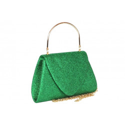 Sac de Soiree Vert Strass Pochette Femme Mariage Chic Lyory Pochette cérémonie Nyls Création