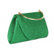 Sac de Soiree Vert Strass Pochette Femme Mariage Chic Lyory Pochette cérémonie Nyls Création