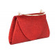 Sac de Soiree Rouge Strass Pochette Femme Mariage Chic Lyory Pochette cérémonie Nyls Création