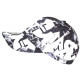 Casquette Enfant Blanche et Grise Print Streetwear Baseball Larsy 7 a 12 ans Casquette Enfant Hip Hop Honour