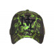 Casquette Lion Verte et Noire Design Original Baseball NY Wild CASQUETTES Hip Hop Honour