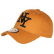 Casquette NY Camel et Noire Tendance Visiere Baseball Coton Stazky CASQUETTES Hip Hop Honour