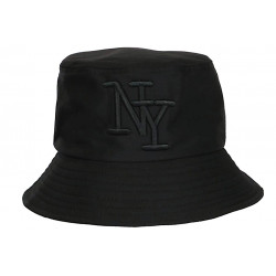 Chapeau Bob NY Noir Tendance en Coton Classe Staky BOB Hip Hop Honour