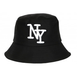 Chapeau Bob Blanc et Noir Tendance en Coton Classe Staky BOB Hip Hop Honour