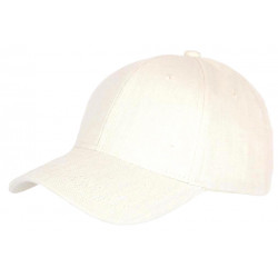 Casquette Baseball Beige Ete Vintage Chevrons en Coton Talyk CASQUETTES Nyls Création