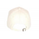 Casquette Baseball Beige Ete Vintage Chevrons en Coton Talyk CASQUETTES Nyls Création