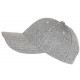 Casquette Baseball Grise Retro Ete a Chevrons en Coton Talyk CASQUETTES Nyls Création