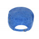 Casquette Militaire Bleue Rétro en Coton Tendance Havana CASQUETTES Nyls Création